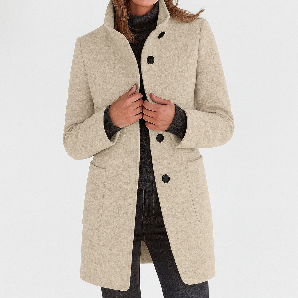 Michelle – Elegant Structured Winter Coat