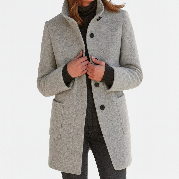 Michelle – Elegant Structured Winter Coat