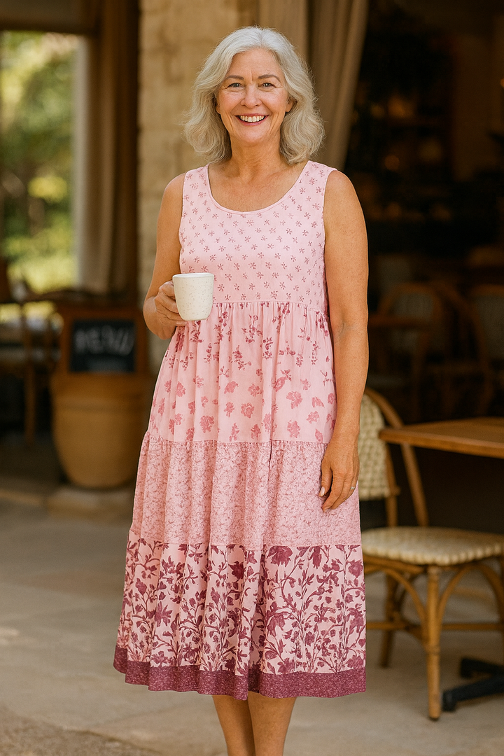 Jordyn | Flow Midi Dress - Where Comfort Meets Confidence