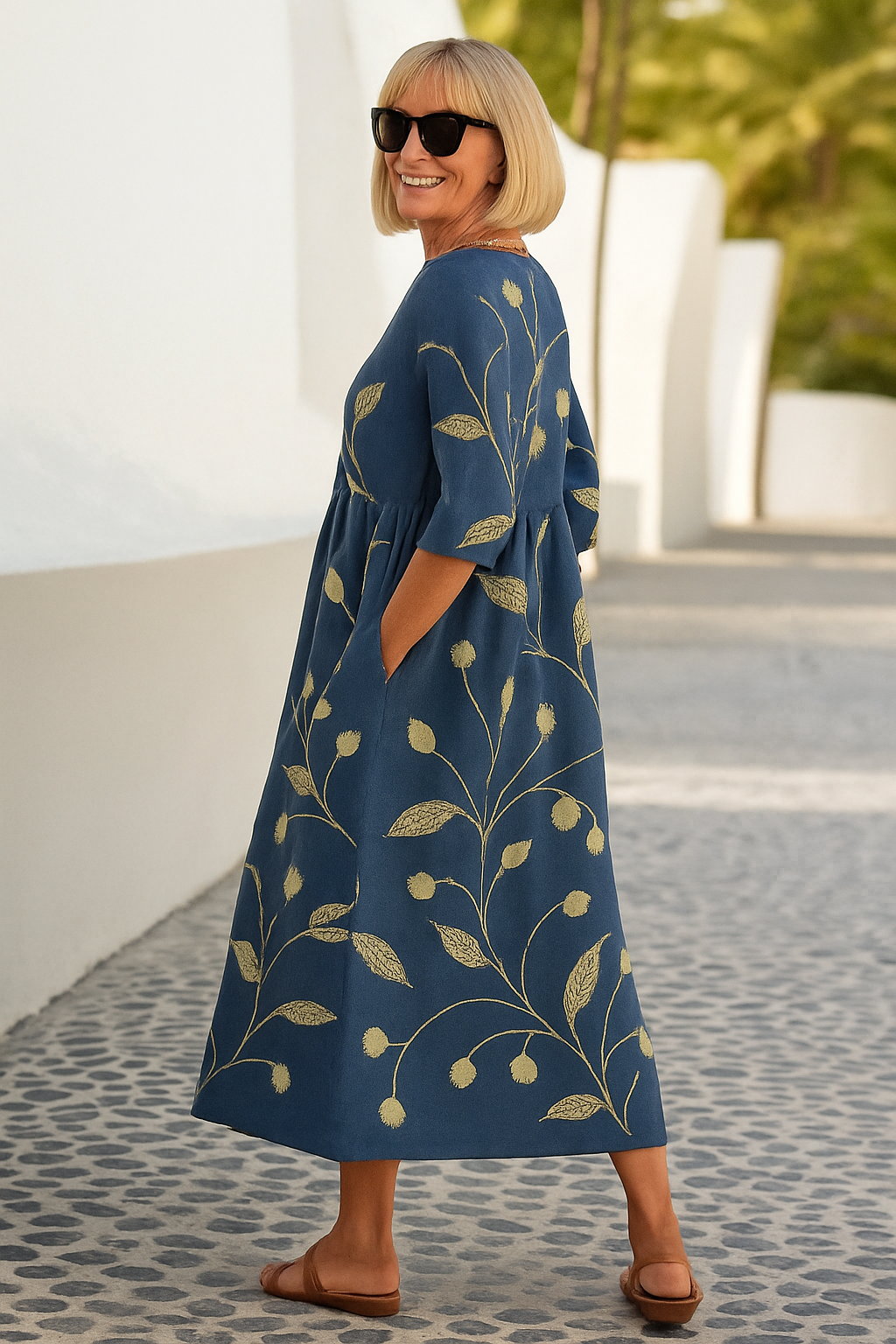 Allie | Midi Dress - Effortless Comfort