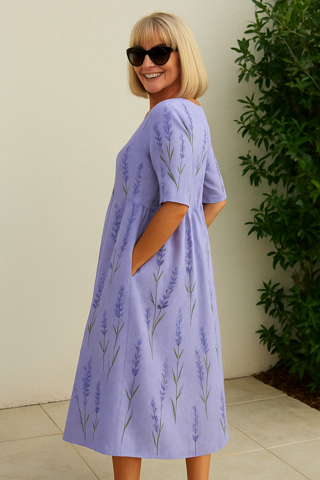 Allie | Midi Dress - Effortless Comfort