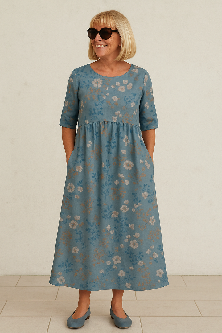 Allie | Midi Dress - Effortless Comfort