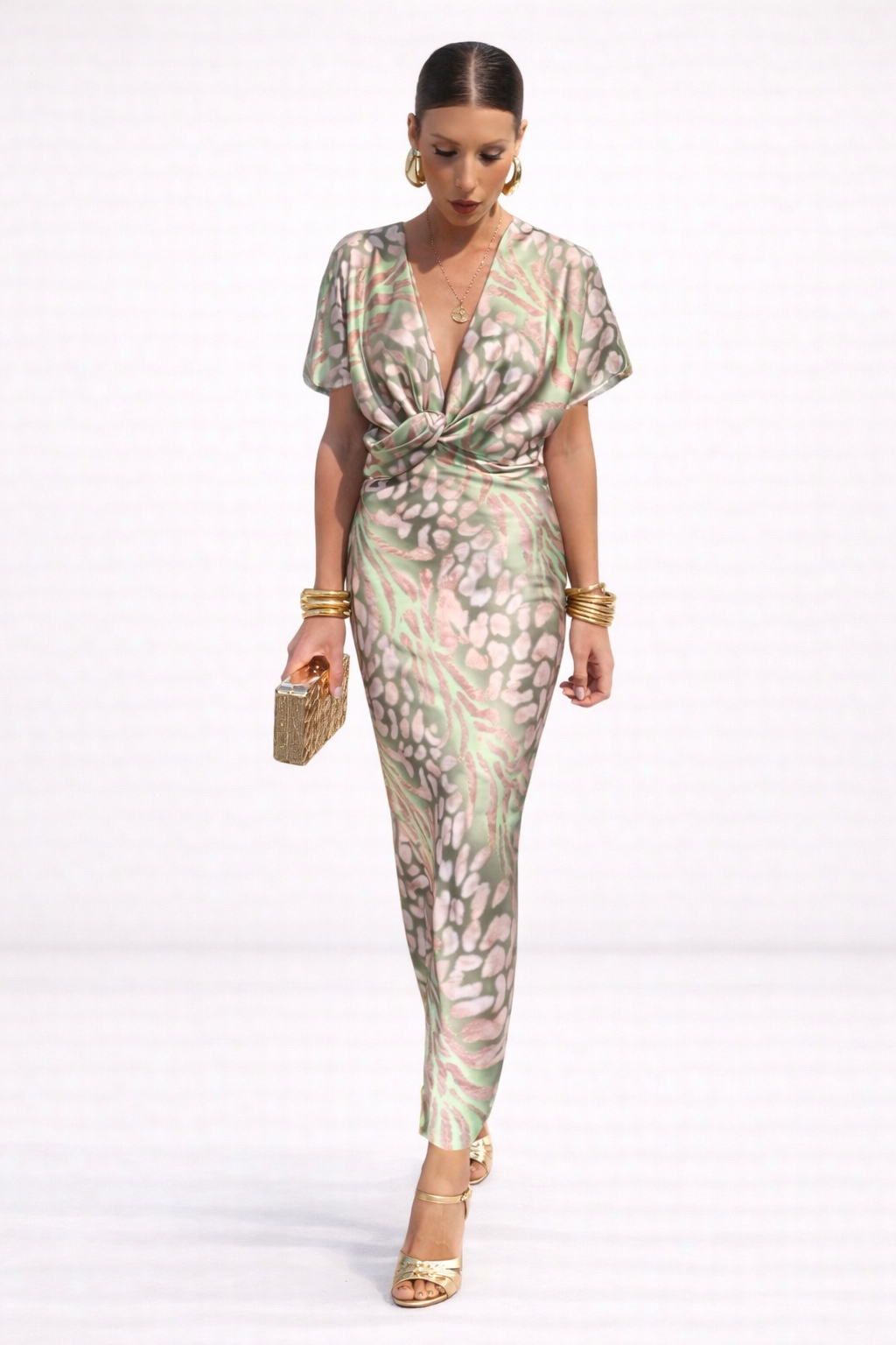 Saanvi | Elegant Wrap Maxi Dress