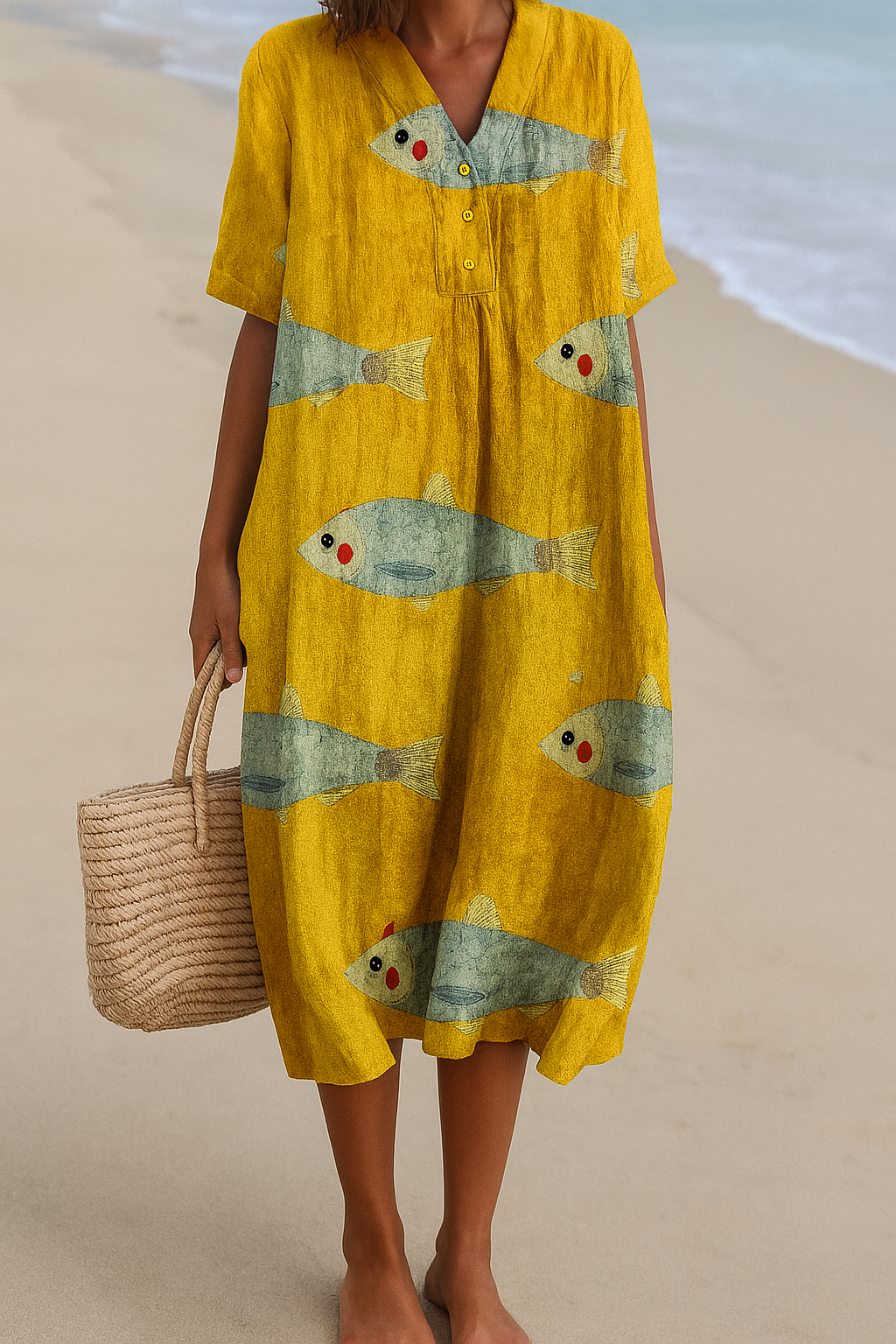 Heidi | Artistically Inspired Cotton Dress