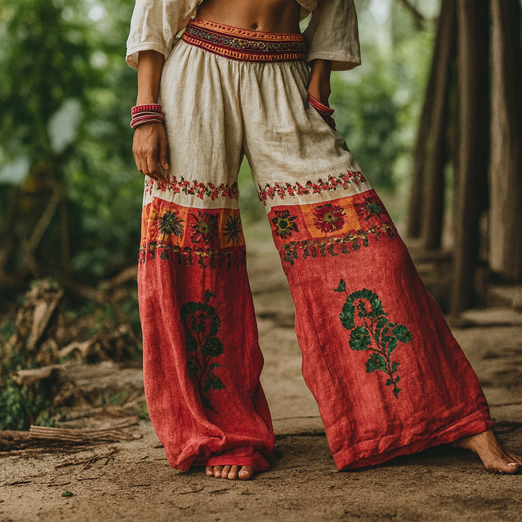 Elyna | Effortless Boho Comfort Pants