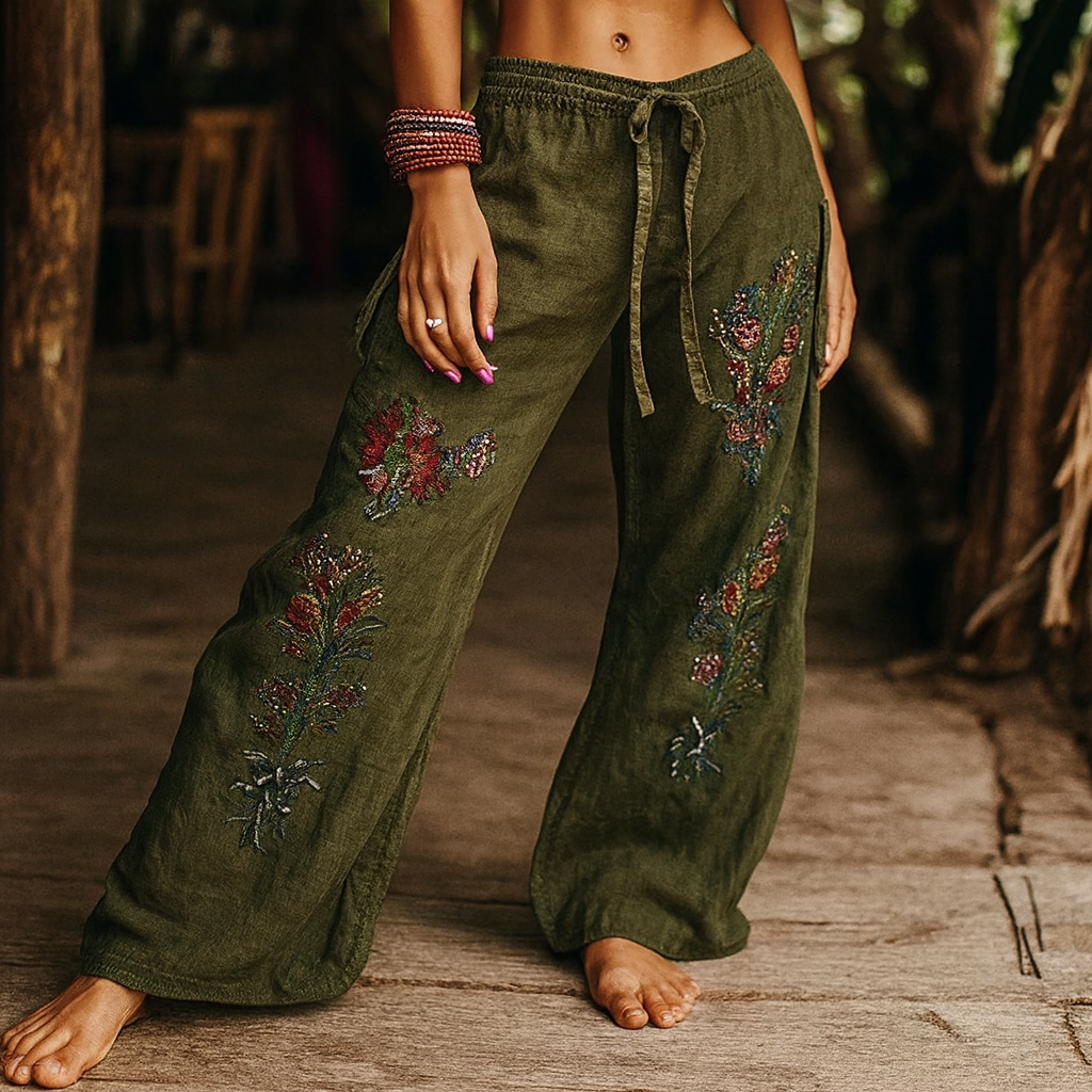 Elyna | Effortless Boho Comfort Pants