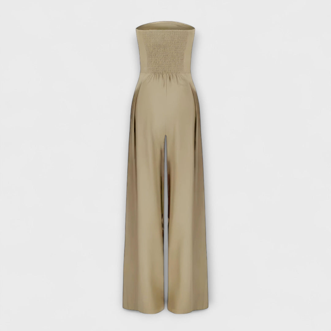 Tabatha – Strapless Wide-Leg Jumpsuit