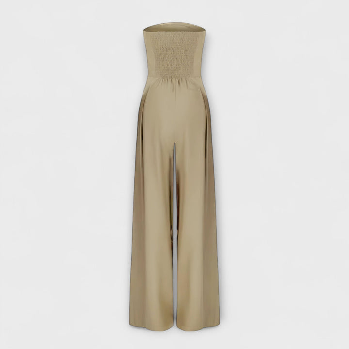 Tabatha – Strapless Wide-Leg Jumpsuit