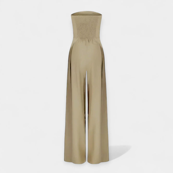 Catalina | Strapless Bustier Jumpsuit