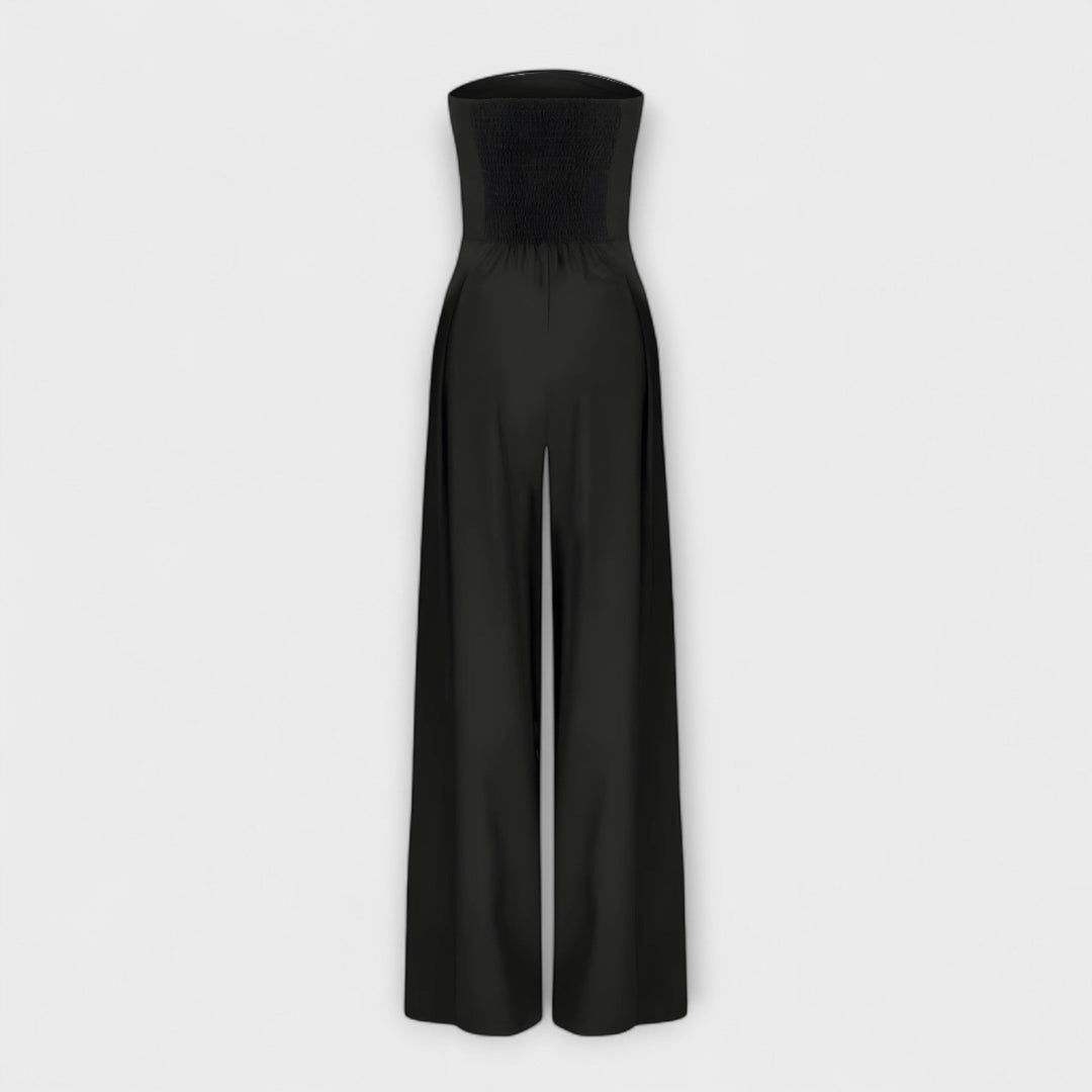 Tabatha – Strapless Wide-Leg Jumpsuit
