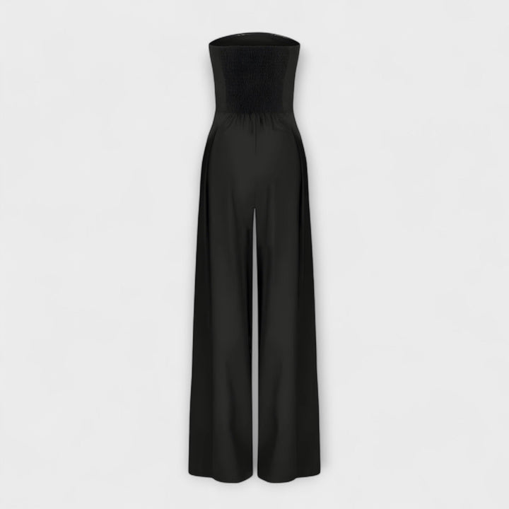 Tabatha – Strapless Wide-Leg Jumpsuit