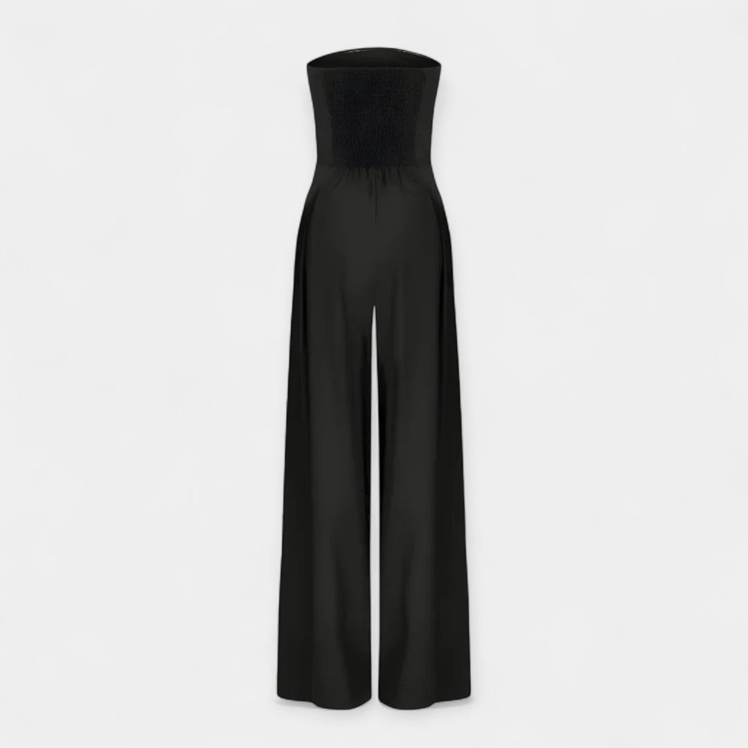 Catalina | Strapless Bustier Jumpsuit
