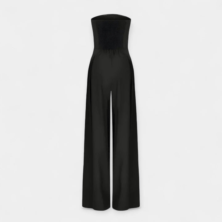 Catalina | Strapless Bustier Jumpsuit