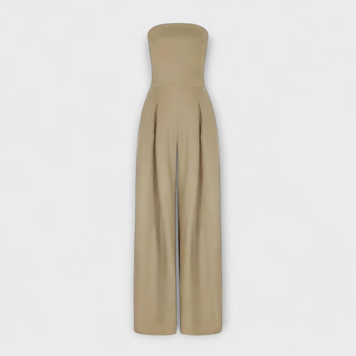 Tabatha – Strapless Wide-Leg Jumpsuit