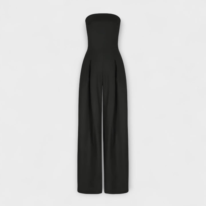 Tabatha – Strapless Wide-Leg Jumpsuit