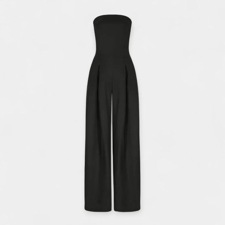 Catalina | Strapless Bustier Jumpsuit