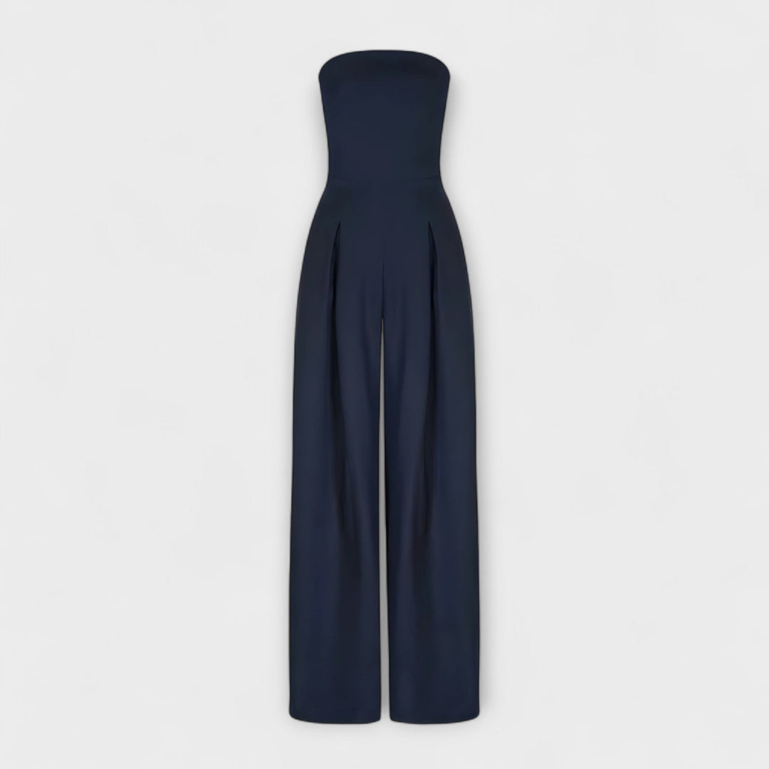 Tabatha – Strapless Wide-Leg Jumpsuit