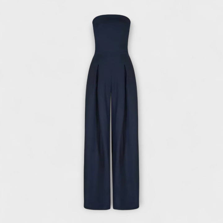 Tabatha – Strapless Wide-Leg Jumpsuit