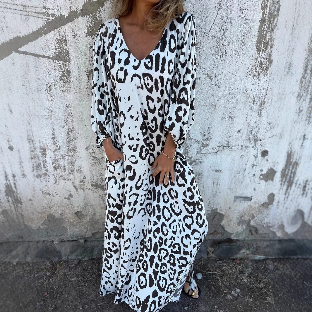 Syrena | Leopard Print Dress