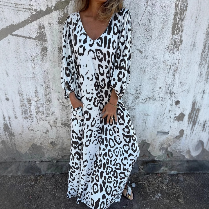 Syrena | Leopard Print Dress