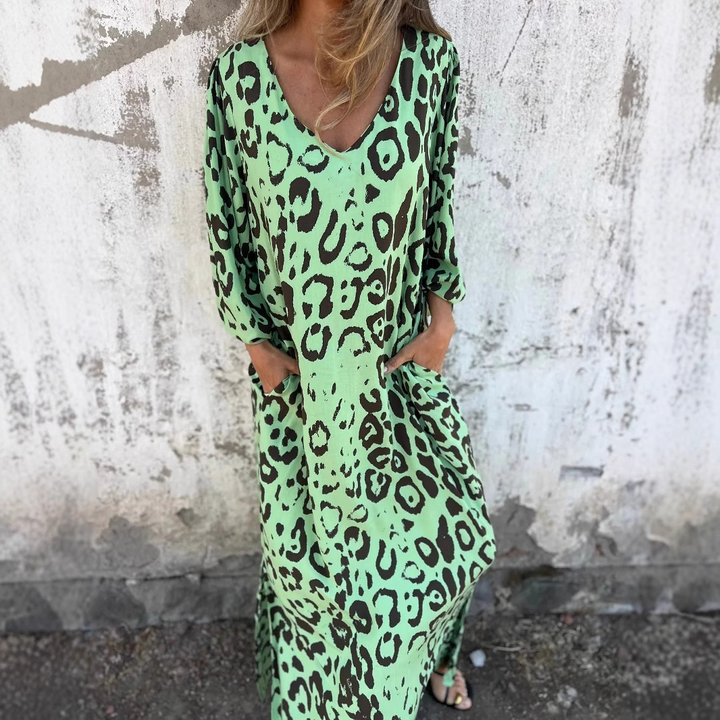 Syrena | Leopard Print Dress