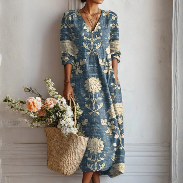 Jean | Playful Linen Dress