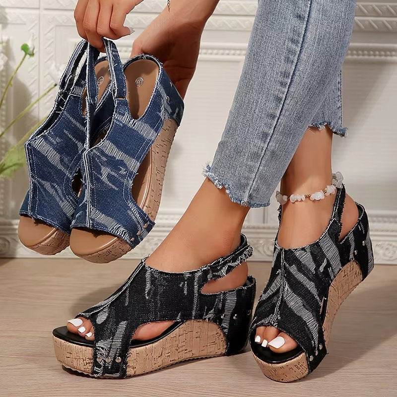Daniella | Wedge Sandals