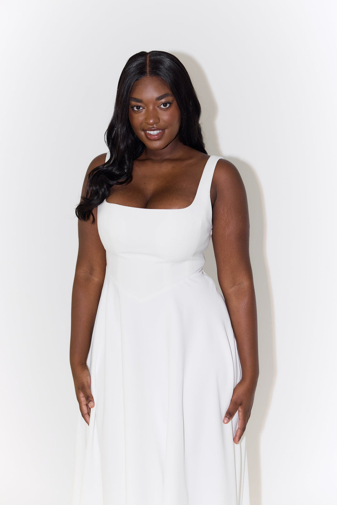 Castille | Elegant Midi Flow Dress