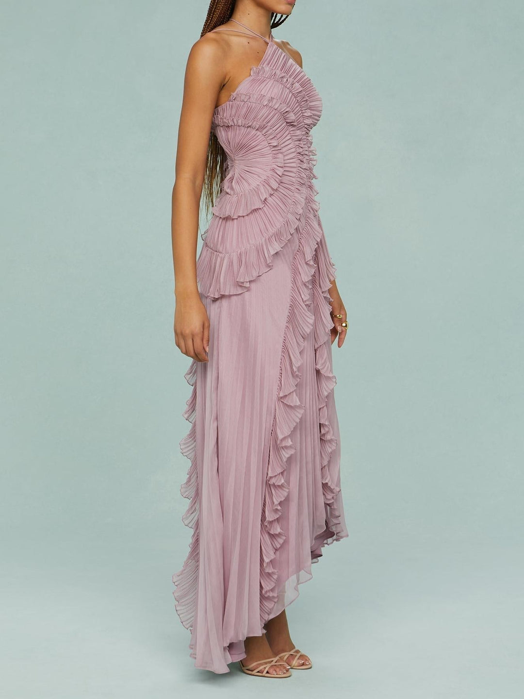 Sofia | Ocean Whirlpool Maxi Dress