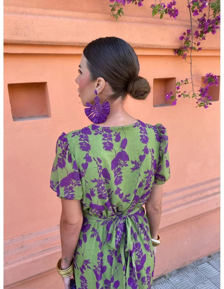 Nola | Colorful Summer Print Dress