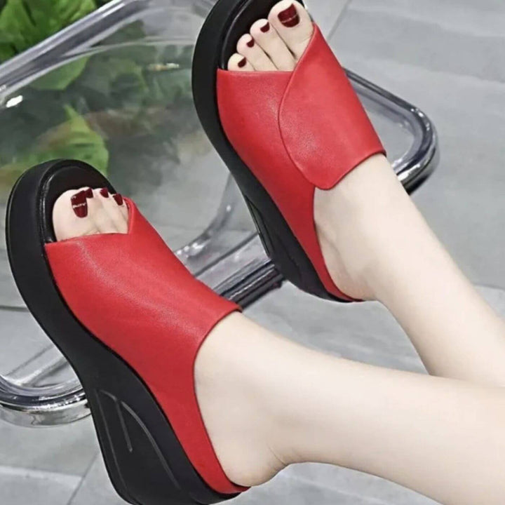 Dorothy | Orthopedic Slip-on Wedge Sandals