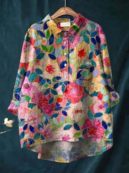 Margery | Floral Blouse