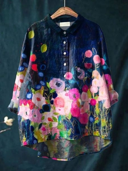 Margery | Floral Blouse
