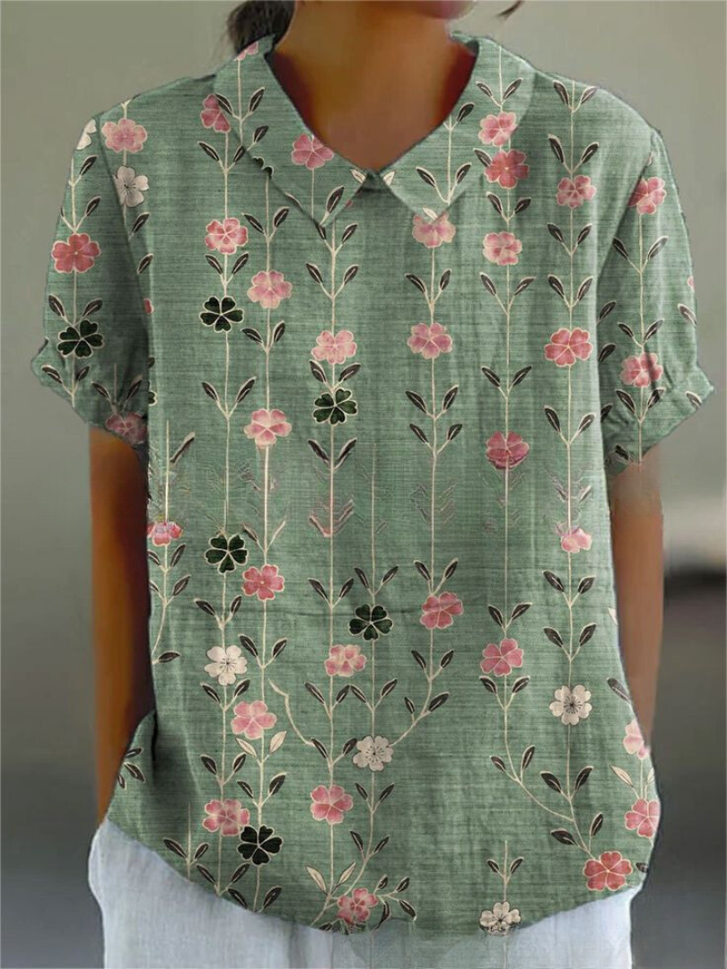 Leona | Floral Shirt