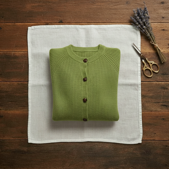 Bonita – Ribbed Knit Button-Up Cardigan