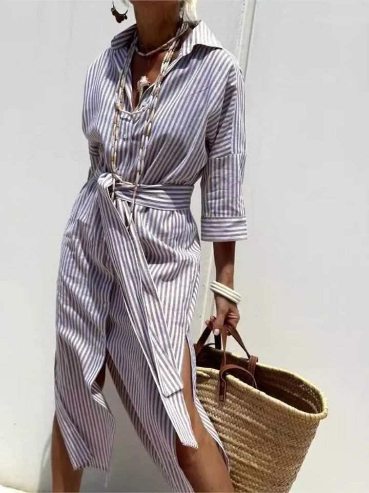 Jennica | Casual Striped Dress