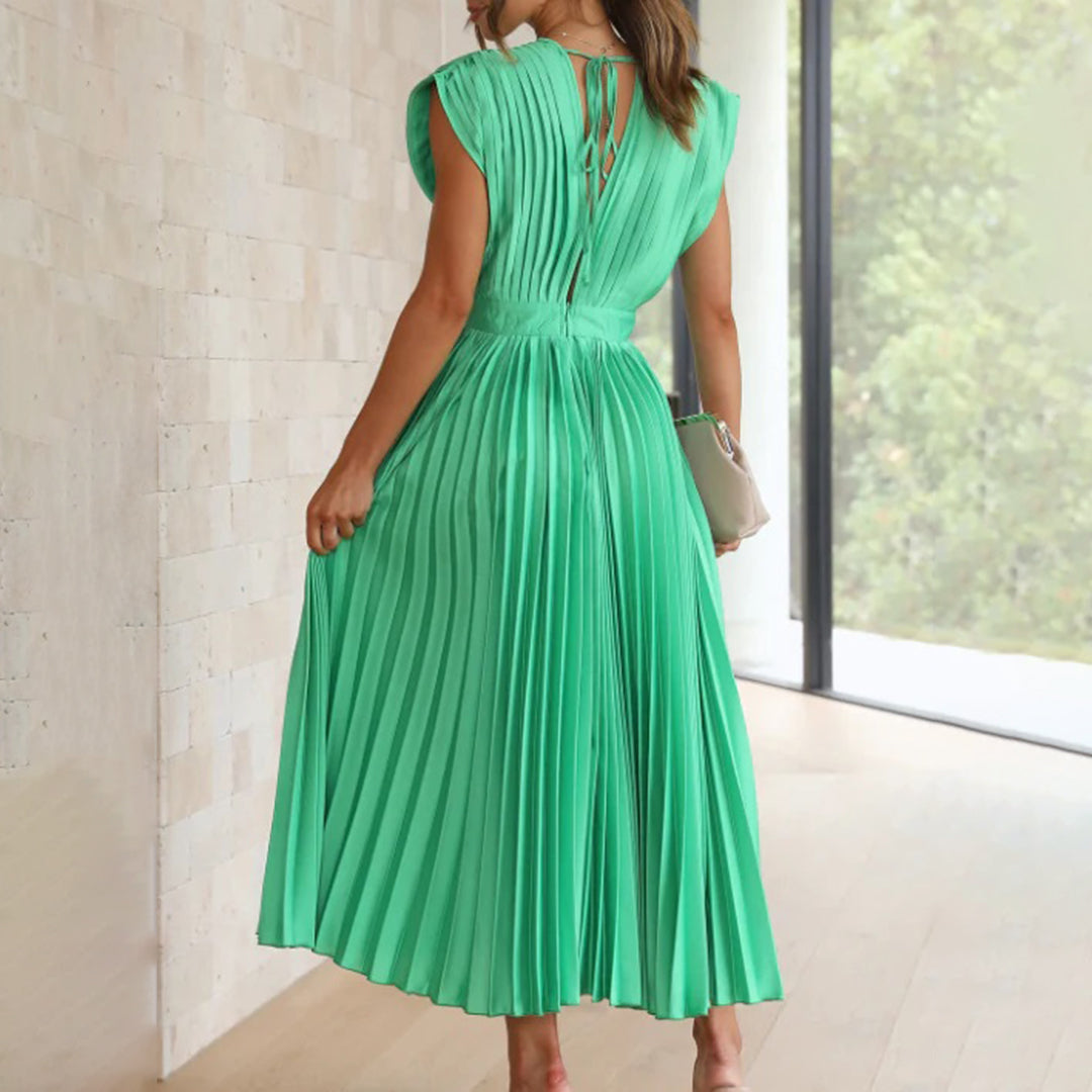 Bristol | Timeless Pleated Midi Dress