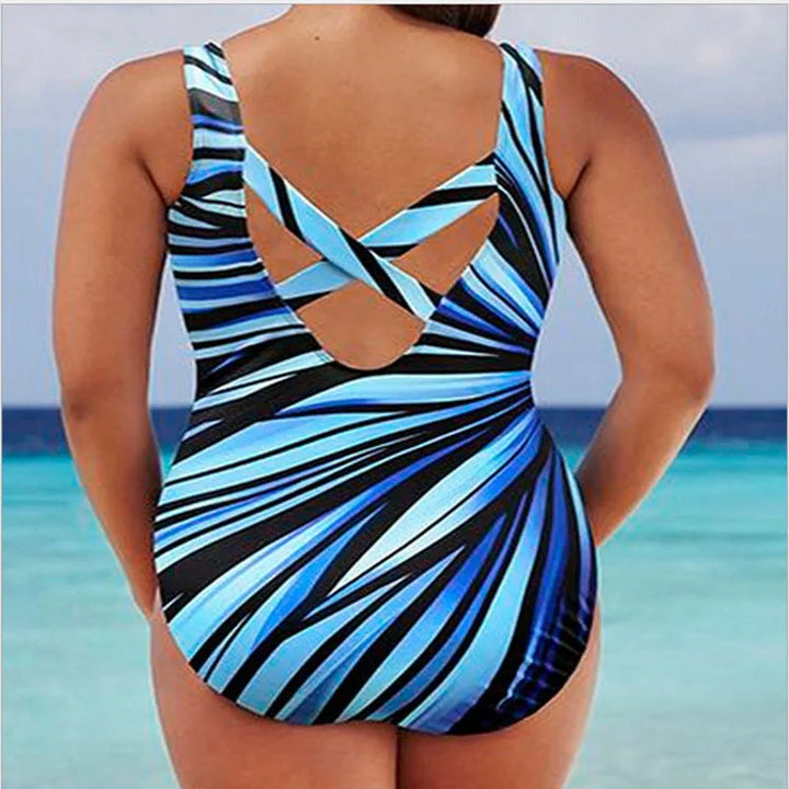 Maddie | Your Striped Push-Up Monokini for a Feminine Summer Look