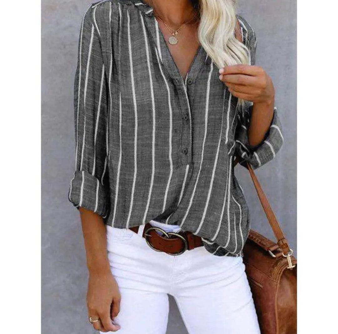 Morgan | Striped Casual Blouse