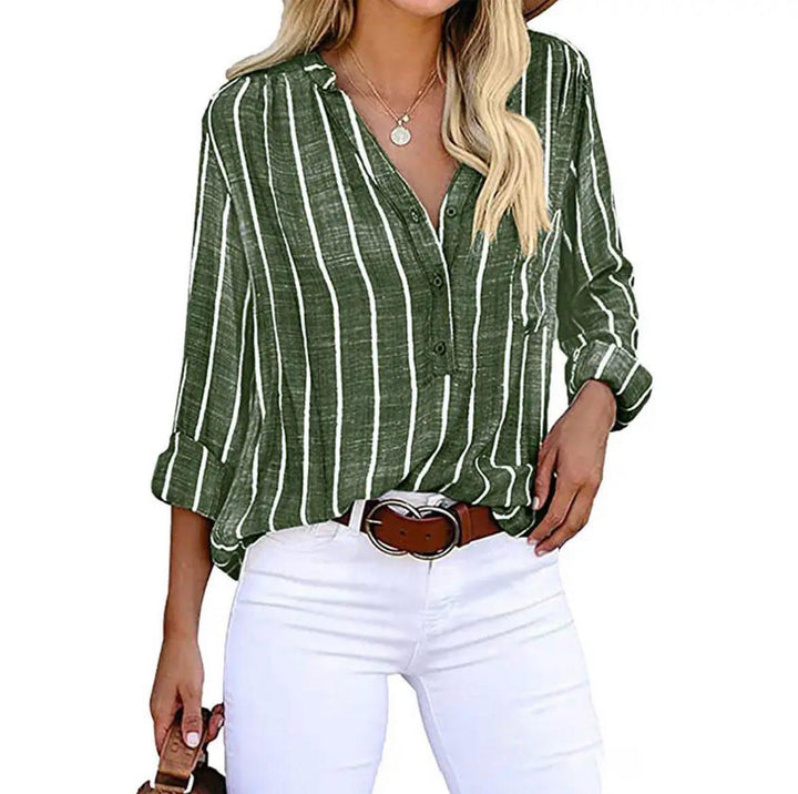 Morgan | Striped Casual Blouse