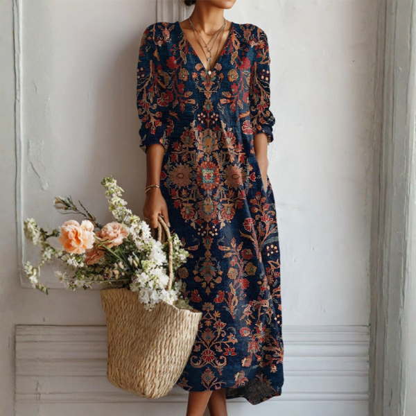 Lou | Elegant Linen Dress