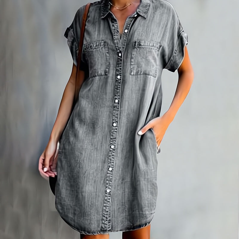 Harper | Button-Down Shirt Dress