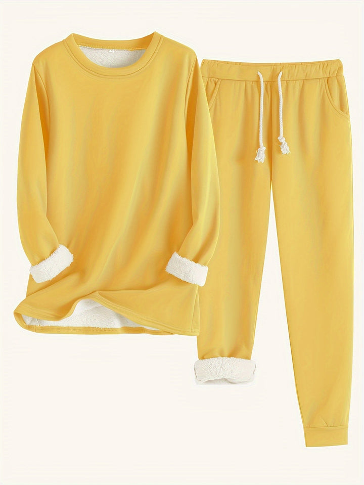 Hailey | Comfortable Fleece-lined Set
