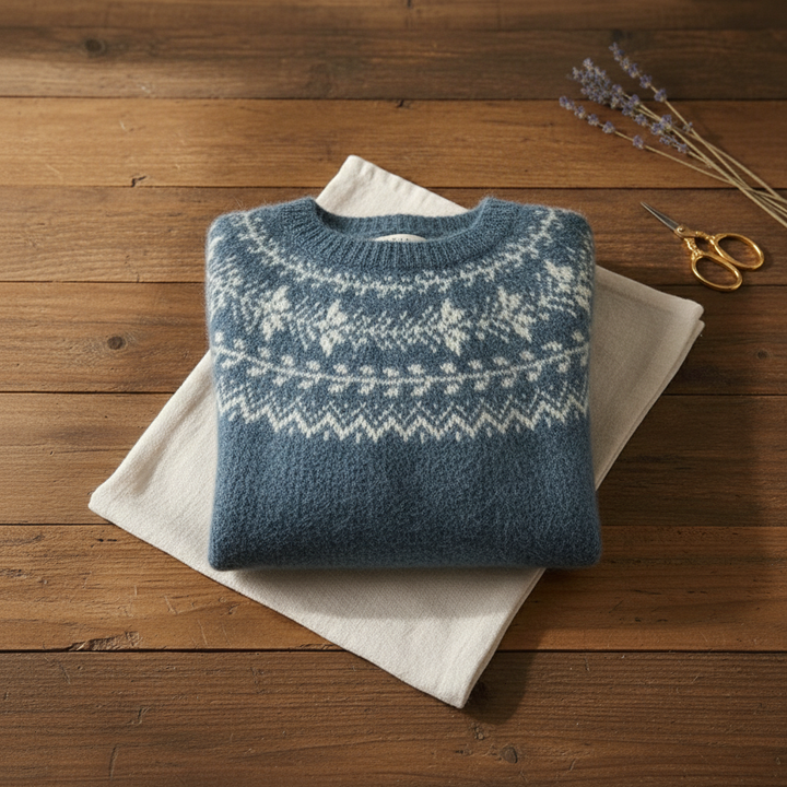 Sue – Fair Isle Knit Sweater