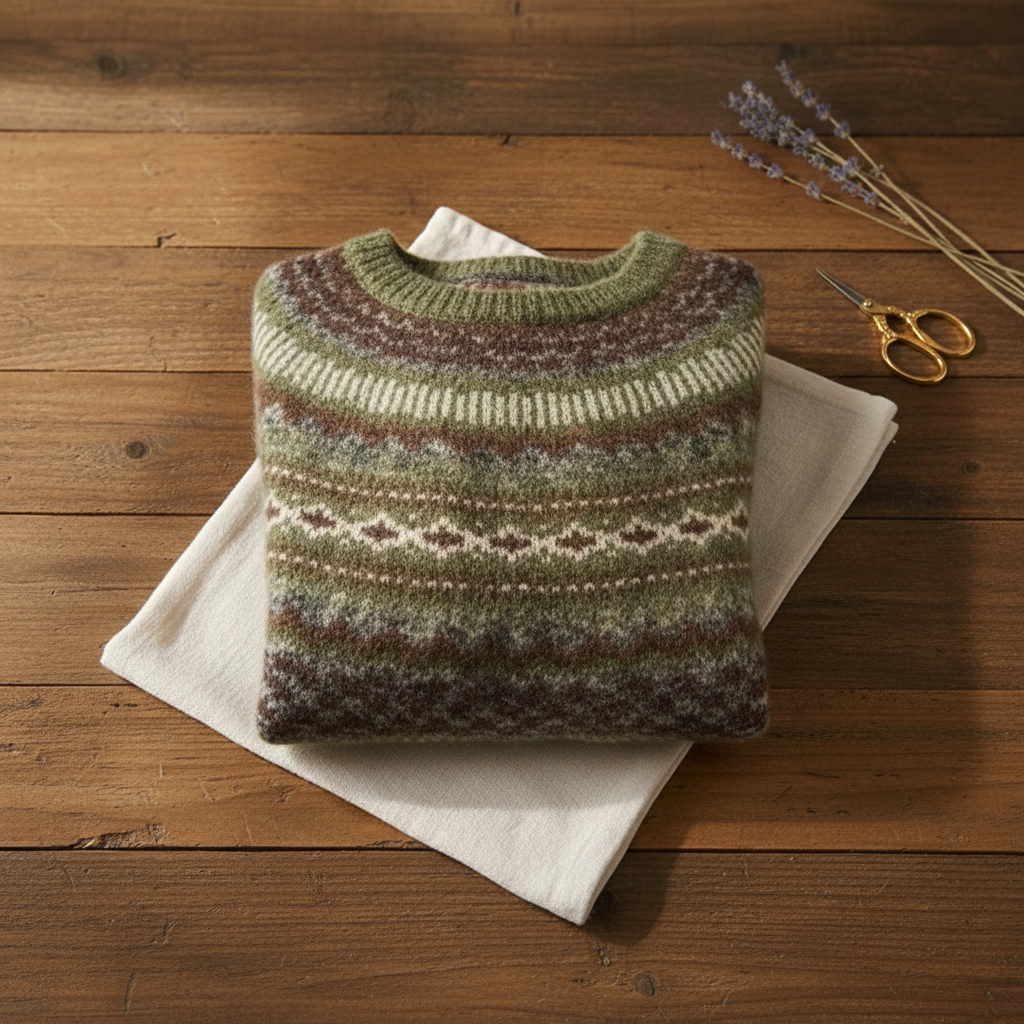 Virginia – Fair Isle Knit Sweater