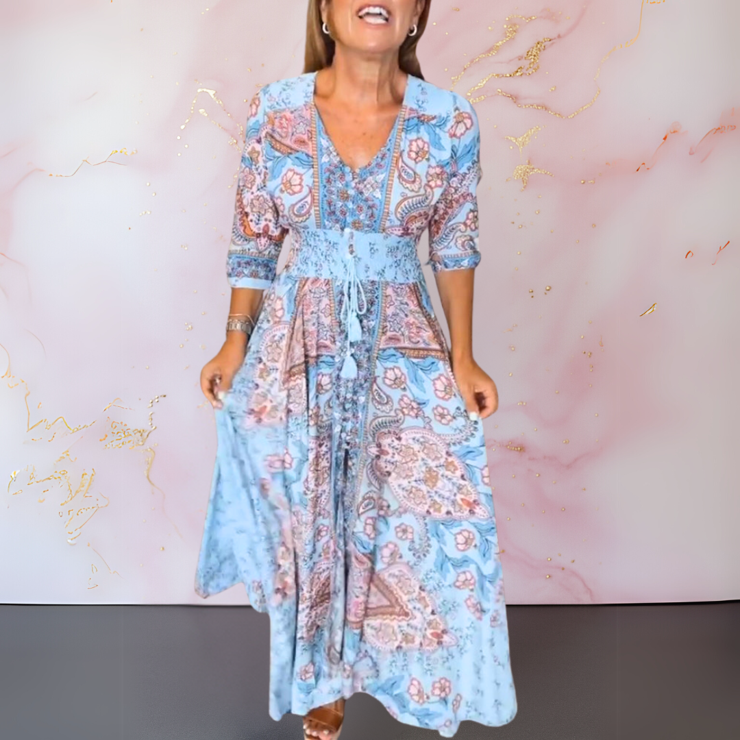 Megan | Line Summer Dress