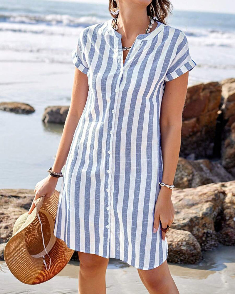 Karina | Neck Midi Dress