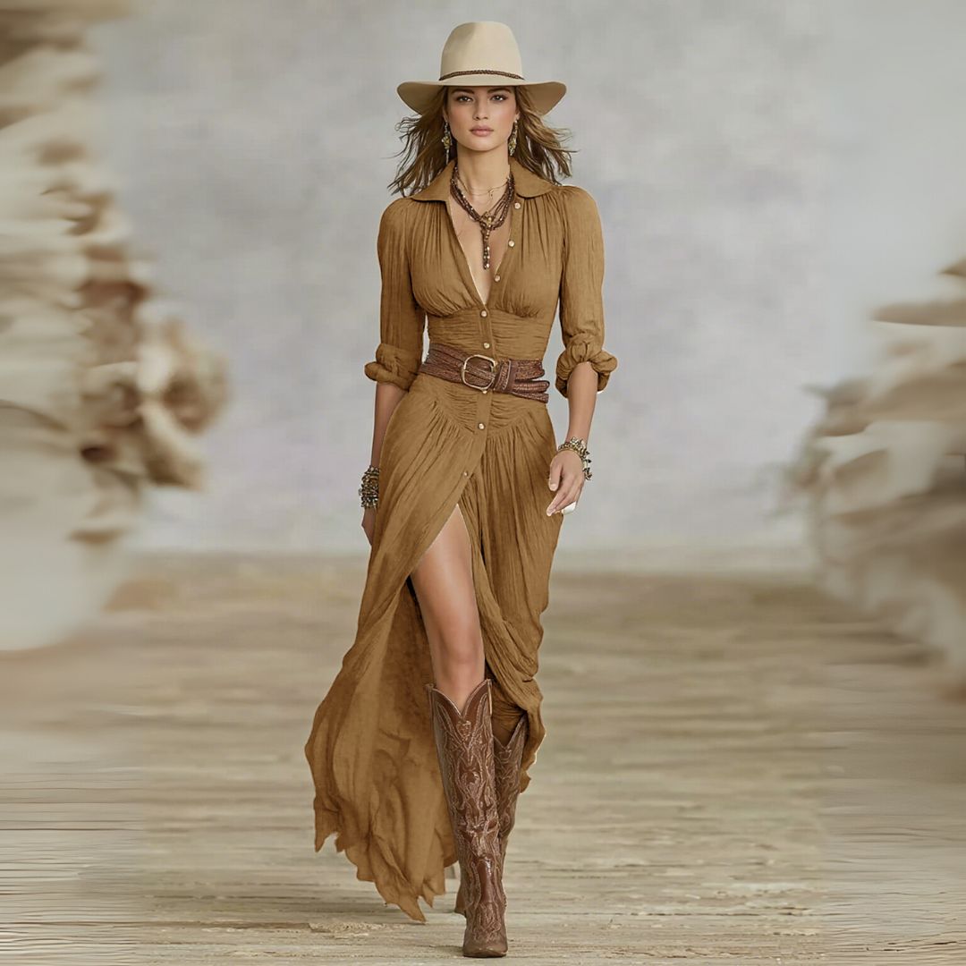 Julie | Belted Dress