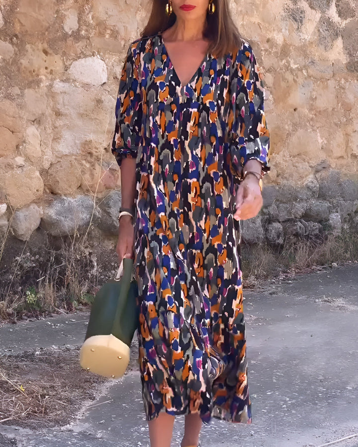 Kariana | Retro Printed Dress