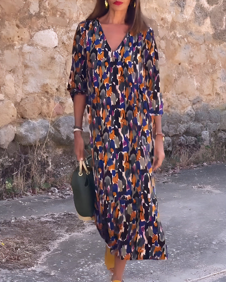 Kariana | Retro Printed Dress